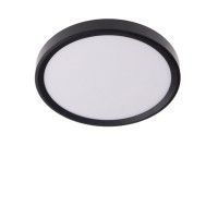 PANKA Stropní svítidlo, těleso kov, povrch bílá/černá, difuzor plast opál, LED 18W/24W/30W/40W/50W, přepín. CCT teplota teplá 2700K-denní 5000K, stmív TRIAC, Ra80, 230V, IP20, rozměry dle typu