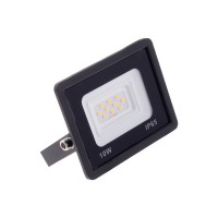 LEVE Venkovní svítidlo, reflektor plochý, nastav. směr svícení, těleso kov, povrch černá, krycí sklo čiré, LED 10W/20W/30W/50W/100W/150W/200W, teplá 3000K/neutrální 4000K/denní 6500K, Ra80, 230V, IP65, rozměry dle typu.