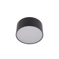 LOXO Stropní, přisazené kruhové svítidlo, těleso kov, povrch bílá/černá, difuzor plast opál, LED 8W/12W, přepín CCT teplá 3000K-denní 5000K, dle typu stmívatelné TRIAC, 230V, Ra90, IP20, rozměry dle typu.