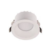 IPO Podhledové svítidlo, těleso hliník, povrch čená, nebo bílá, difuzor opál, LED 8W, 815lm, CCT přepínatelná teplota teplá 3000K, neutrální 4000K, denní 5000K, Ra90, stmívání TRIAC, 230V, IP20, d=83mm, h=49mm