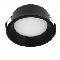 ZENO Stropní podhledové svítidlo, těleso hliník, povrch bílá/černá, difuzor plast, LED 8W/650lm, 12W/950lm, přepínatelná. CCT teplota teplá 3000K/neutrální/denní 5000K, 230V, IP20, rozměry dle typu.