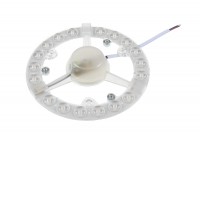 LED modul kit 15W, 20W LED modul pro náhradu žárovek ve svítidlech, základna plast, bílá, LED 15W, 20W, teplá 3000K, neutrální 4500K, denní 6000K, Ra80, 230V, IP20, montáž na magnet