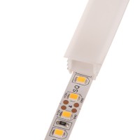 VSP 1010_1212 Vestavný silikonový profil, hranatý, pro instalaci LED pásků šířky max w=10/12mm, s příkonem pásku max w=9,6W/m, rozměry dle typu, cena za 1m