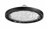 FUIT 100W/200W, IP65 Závěsné průmyslové svítidlo, těleso hliník, povrch černá, krycí plast čirý, LED 100W/12500lm, 200W/25000lm, neutrální 4000K, Ra80, vyzař. úhel 90°, IK07, 230V, IP65, rozměry dle typu