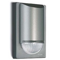 IS2180 2 PIR - Nástěnný snímač, detektor, senzor pohybu PIR pro ovládání osvětlení, záběr 180°, dosah 12m, čas 10s-10min, soumrak 2-2000lx, max.1000W, 230V, IP54, 120x76x56mm, pro spínání malých příkonů LED
