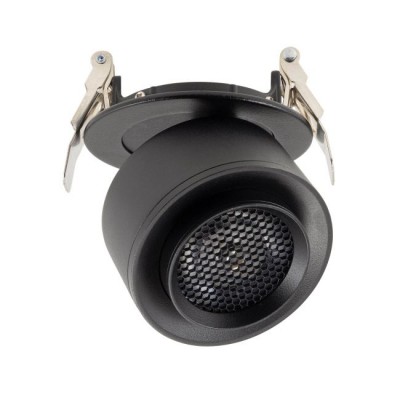 XARTE Podhledové bodové svítidlo, výklopné +-90°,  těleso kov, povrch bílá/černá, LED 15W/22W, teplá 3000K/neutrální 4000K, ZOOM nastavitelný vyzař. úhel 15°-45°, Ra90, UGR<19, 230V, IP40, tř.2, rozměry dle typu.