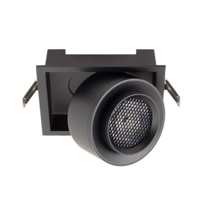 XARTE Podhledové bodové svítidlo, výklopné +-90°,  těleso kov, povrch bílá/černá, LED 15W/22W, teplá 3000K/neutrální 4000K, ZOOM nastavitelný vyzař. úhel 15°-45°, Ra90, UGR<19, 230V, IP40, tř.2, rozměry dle typu.