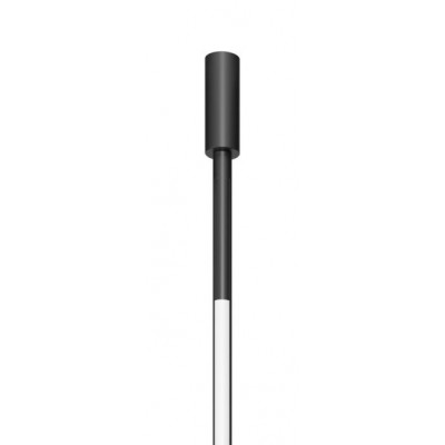 XAXE Lineární svítidlo, vertikální díl, těleso hliník, povrch černá, difuzor plast opál, LED 14W, 1367lm, teplá 3000K, Ra90, 230V, IP40, tř.3, rozměry d=16mm, h=1617mm.