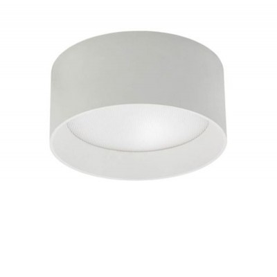 XBOARD Stropní přisazené svítidlo, těleso kov, povrch bílá, difuzor plast opál, LED 18W, 1880lm, neutrální 4000K, vyzař. úhel 100°, Ra90, 230V, IP40, tř.1, rozměry d=143mm, h=63,5mm.