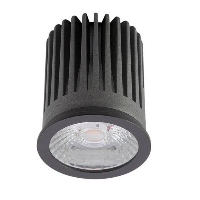 XCOMBO Světelný zdroj, materiál hliník, povrch bílá, nebo černá, modul LED 1x9W, 830lm/teplá 2700K, nebo 860lm/teplá 3000K, nebo 920lm/neutrální 4000K, 230V, IP20, tř.2, rozměry d=50mm, h=60mm, vč trafa na kabelu