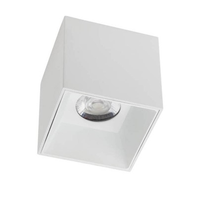 XCORE SQUARE Stropní, bodové svítidlo, materiál hliník, povrch bílá, LED 6W, 755lm, teplá 2700K, vyzař. úhel 38°, UGR<10, Ra80, 230V, IP20, tř.2, rozměry 70x70x70mm