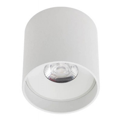 XCORE ROUND Stropní přisazené bodové svítidlo, těleso hliník, povrch bílá mat, LED 6W, 840lm, neutrální 4000K, 230V, IP20, Ra80, tř.2, rozměry d=70mm, h=70mm.