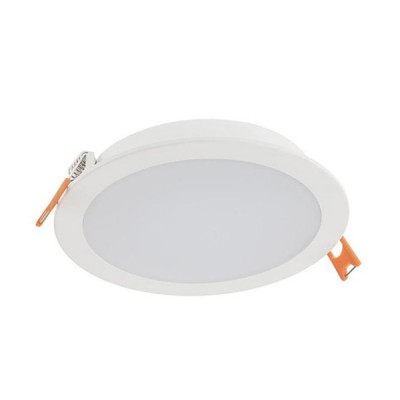 XFACE Stropní, podhledové, kruhové svítidlo, těleso hliník, povrch bílá, difuzor plast opál, LED 12W, teplá 3000K, 895lm, vyzař. úhel 120°, 230V, IP20, Ra80, tř.2, rozměry d=150mm, h=25mm