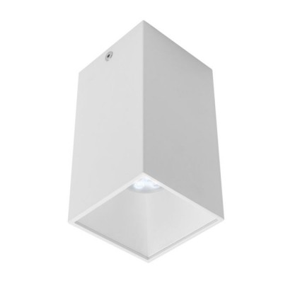 XNITRO 1x35W, GU10 Stropní, přisazené, bodové svítidlo, těleso hliník, povrch vnější bílá, vnitřní bílá, pro žárovku 1x35W, GU10, 230V, IP20, tř.1, rozměry 75x75x135mm
