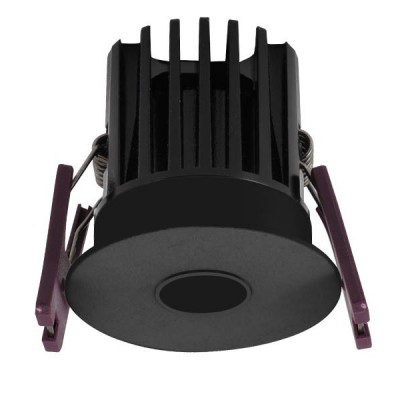 XPIXEL Stropní, podhledové, bodové svítidlo, těleso hliník, povrch černá, komínek černá, LED 9W, 790lm/679lm, teplá 3000K, Ra90, vyzařovací úhel 30°, 230V, IP20, rozměry d=60mm, h=60mm, trafo na kabelu