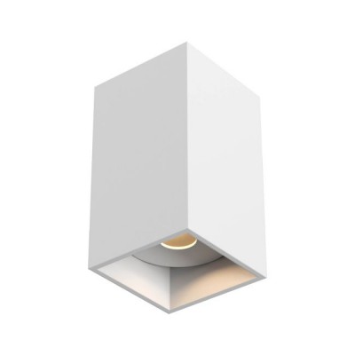 XPONY Stropní, přisazené, bodové svítidlo, základna hliník, povrch bílá, LED 5W, 532lm, teplá 3000K, vyzař. úhel 36°, UGR<16, Ra92, 230V, IP40, tř.1, rozměry 40x40mm, h=70mm.