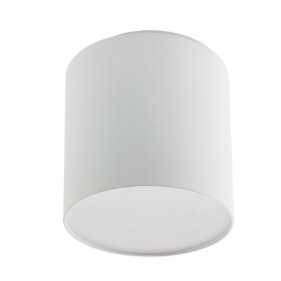XROLL Stropní, přisazené svítidlo, materiál hliník, povrch bílá, difuzor plast opál, LED 9W, 1080lm, teplá 3000K, Ra80, 230V, do koupelny IP44, tř.1, rozměry d=85mm, h=85mm