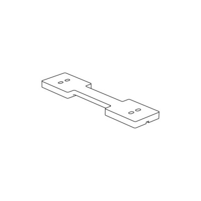 XSPECTER Přímá spojka, pro spojování svítidel do přímých linií, materiál hliník, povrch černá/bílá.