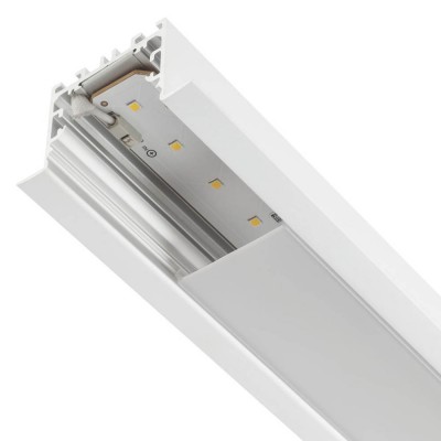 XTRACE GEN1 2 Stropní, podhledové svítidlo, materiál hliníkový profil, povrch bílá, difuzor polykarbonát opál, LED 14,7W/29,4W/44,1W/58,8W, neutrální 4000K/teplá 3000K, 230V, IP20, Ra80, tř.1, rozměry 62x36mm, délka dle typu, vč KONCOVEK