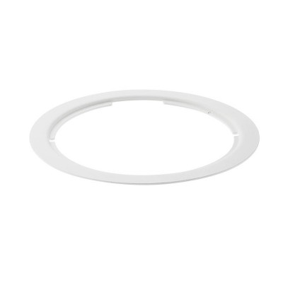 XTHEMA Stropní, podhledové, bodové svítidlo kruhové, těleso kov, povrch bílá, pro LED modul 25W, IP20, tř.3, rozměry d=175mm, h=4,2mm, POUZE svítidlo, LED MODUL SAMOSTATNĚ