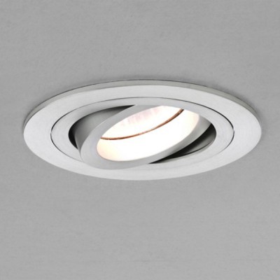 TARO BODOVÉ KRUH Stropní, podhledové svítidlo kruhové, ANO/NE nastavitelný směr svícení, materiál hliník, povrch bílá, broušený, pro žárovku 50W, GU10/GU5,3, 230V/12V, IP20, tř.1/tř.3, rozměry dle typu