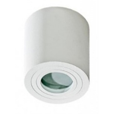 BRANT Stropní, přisazené, bodové svítidlo, těleso kov a hliník, povrch chrom/bílá/černá, pro žárovku 1x50W, GU10, 230V, IP dle typu, rozměry: d=90mm, h=95mm.