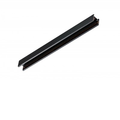 ALFA 48V Stropní lišta pro magnetický systém, materiál kov, povrch černá, 48V, rozměry 26x27mm, l=1500mm, vč. dvou koncovek.