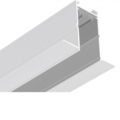BETA, 230V Vestavná lišta pro magnetický systém, materiál kov, povrch bílá, jednofázová, 230V, IP20,, rozměry 68x57mm, délka l=1000mm.