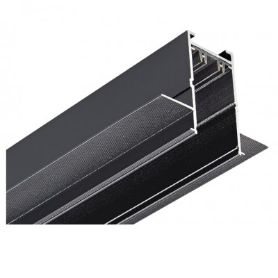 BETA, 230V Vestavná lišta pro magnetický systém, materiál kov, povrch černá, jednofázová, 230V, rozměry 68x57mm, l=3000mm.