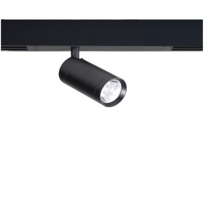 MAKITA-BETA, 230V Bodové svítidlo, do magnetického systému, těleso kov, povrch černá, LED 10W, 20W  smart TUYA Bluetooth stmívatelné, CCT nastav. teplota teplá 3000K-denní 6000K, vyzař. úhel 24°, 230V, IP20, rozměry dle typu.