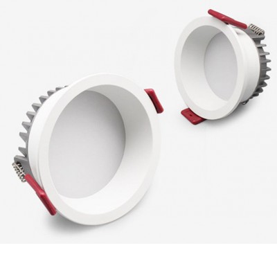 DL-XA LED 20W Podhledové svítidlo, těleso hliník, povrch bílá, difuzor opál, LED 20W, 2000lm, teplá 3000K, Ra80, stmívatelné TRIAC, 230V, IP20, d=125mm, h=52mm