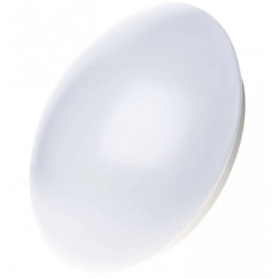 COMTE 18W/22W HF senzor IP44 Přisazené venkovní svítidlo, HF senzor pohybu, dosah 6m, těleso kov, povrch bílá, difuzor plast opál, LED 18W/1530lm, 22W/1980lm, neutrální 4000K, Ra80, 230V, IP44, rozměry dle typu.