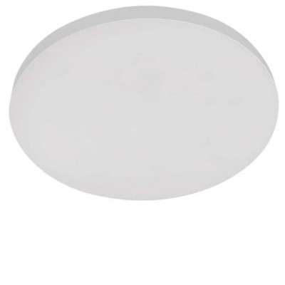 VARNET 32W CCT IP55 Stropní svítidlo, těleso plast bílá, LED 32W, 3520lm, přepín CCT teplá 3000K/neutrální 4000K/denní 5700K, Ra80, 230V, IP55, rozměry d=410mm, h=65mm.
