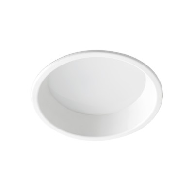 SING 1xLED 8W,24W Stropní, podhledové bodové svítidlo, těleso hliník, difuzor plast, LED 24W, 4000K, 2100lm, 230V, IP20, rozměry d=220mm, h=85mm
