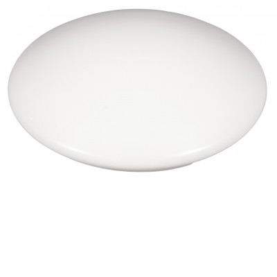 ANETA Stropní, přisazené svítidlo, základna kov, povrch bílá, difuzor plast opál/opál s třpyt. efekt, LED 36W+10W, 2600lm+850lm, teplá 3000K/neutrální 4000K, 230V, IP20, rozměry d=500mm, h=123mm.