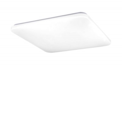 PAVLA Stropní svítidlo, senzor pohybu HF dle typu, SA - pro běžné i nouzové svícení 2h, základna kov, povrch bílá, dif plast opál, LED 20W/36W/48W, teplá 2700K/neutrání 4000K, 230V, IP20, rozměry dle typu.