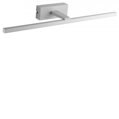 LUNA Nástěnné svítidlo nad zrcadlo, těleso plast bílá mat, difuzor plast opál, LED 12W, 795lm, neutrální 4000K, Ra82, 230V, IP44, tř.1, rozměry 600x60x140mm.