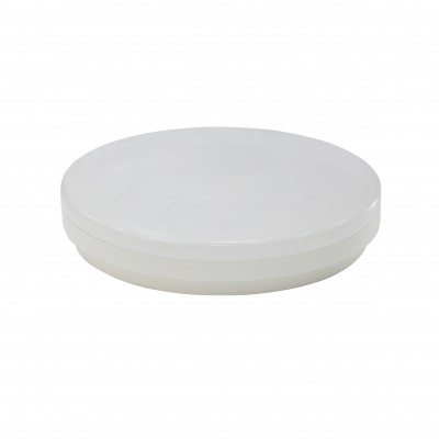 VOLTA Stropní přisazené svítidlo, těleso plast bílá, difuzor plast opál, LED 12W/18W/24W, teplá 2700K nebo neutrální 4000K, Ra80, 230V, IP44, tř.2, rozměry dle typu.
