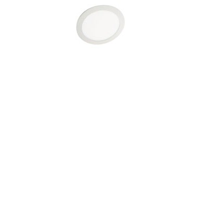 NURO R LED 3W Stropní, podhledové svítidlo kruhové, těleso hliník, povrch bílá, difuzor plast opál, LED 3W, 210lm, teplá 2800K, vyzřovaní úhel 120°, Ra80, 230V trafo/kab, IP20, tř.2, rozměry d=90mm, h=23mm