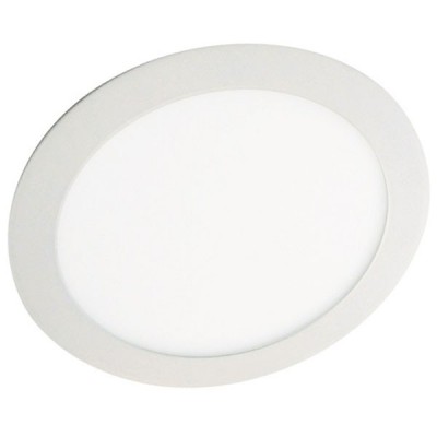 NURO R LED 18W Stropní, podhledové svítidlo, těleso hliník, povrch bílá, difuzor opál, LED 18W, denní 6000K, 1350lm, vyzřovaní úhel 120°, Ra80, 230V trafo/kab, IP20, d=225mm, h=40mm