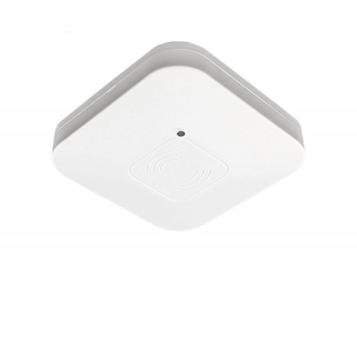 HF 360°/180° 800W, IP20 HF - Stropní přisazený senzor pohybu pro osvětlení, bílý, úhel záběru 360°/180°, dosah až 12m, čas 10s-12min, 3-2000lx, max.800W, 230V, IP20, rozměry 90x90x28,5mm.