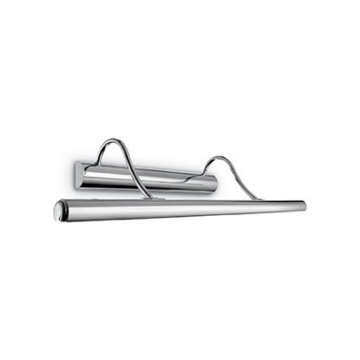 MIRROR-10 Nástěnné svítidlo, základna a těleso kov, povrch chrom/nikl/měď, nastavitelný sklon svícení, pro žárovku 4x40W, G9, 230V, IP20, rozměry š=600mm, v=150mm, h=190mm