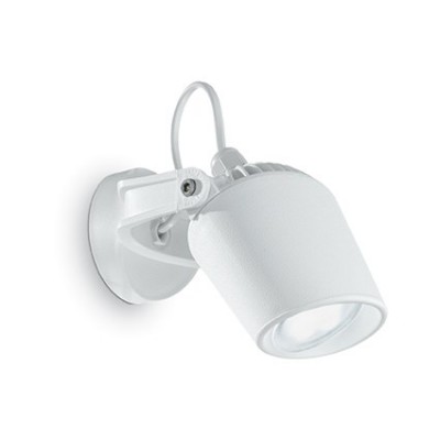 MINITOMMY Venkovní bodové, svítidlo, nastavitelný směr svícení, těleso hliník, povrch bílá, pro žárovku 1x4,5W, GU10 ES50, 230V, IP66, tř.2, rozměry 100x127mm