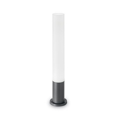 EDO PT1 Sloupkové venkovní svítidlo, těleso hliník, povrch antracit, difuzor polykarbonát opál, pro LED 1x13W, GX53, 230V, IP44, tř.1, rozměry d=155mm, h=800mm