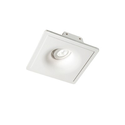 ZEPHYR Stropní podhledové bodové komínkové, nastavitelný směr svícení, těleso sádra bílá, pro žárovku 1x30W, GU10 ES50, 230V, IP20, tř.1. rozměry dle typu
