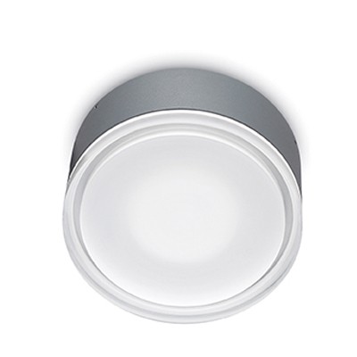 URANO Stropní přisazené svítidlo, těleso hliník, povrch práškový lak, difuzor plast mat, pro LED, 1x15W, GX53, 230V, zvýšené krytí IP44, tř.1. rozměry dle typu