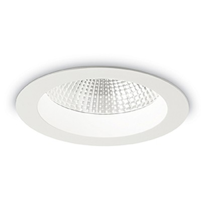 BASIC ACCENT Stropní podhledové svítidlo bodové, těleso hliník, povrch lak bílá, krycí sklo čiré, LED 1x9W/15W/20W/30W/40W, teplá 3000K/neutrál 4000K, 1000lm/1510lm/1880lm/2820lm/4120lm, 230V, do koupelny IP44/IP20, tř.2. rozměry dle typu