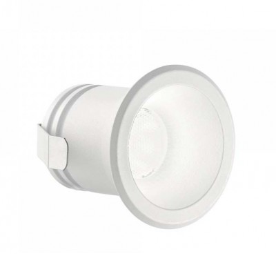 VIRUS Stropní podhledové bodové svítidlo, těleso hliník, povrch černá/bílá/zlatá, LED 3W, teplá 3000K, 210lm, 230V, IP20, tř.2, rozměry d=40mm, h=40mm.