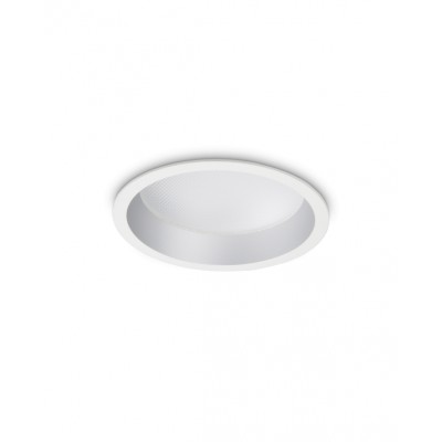 DEEP Podhledové stropní svítidlo, kruhové, těleso hliník, povrch bílá, difuzor plast opál, LED 10W/1200lm, 20W/2100lm, 30W/3200lm, teplá 3000K/neutrální 4000K, 230V, IP20, tř.2, rozměry dle typu.