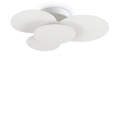CLOUD PL D55 Stropní svítidlo těleso kov, povrch bílá, LED 33W, 2450lm, teplá 3000K, Ra80, 230V, IP20, rozměry 520x140x460mm
